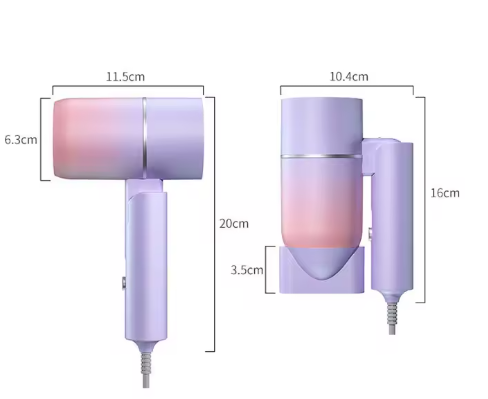 MIni Folding Hairdryer - Image 3
